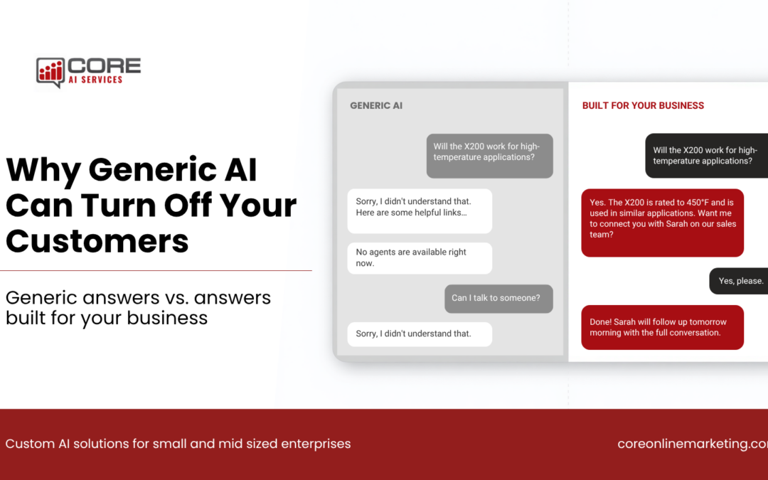 Why Generic AI Can Turn Off Your Customers and Prospects